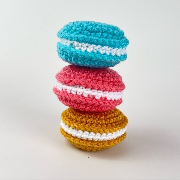 Macaron Catnip Cat Toy Set of 3 - Picture 11 of 12
